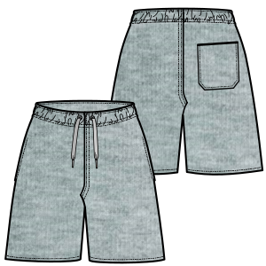 Fashion sewing patterns for MEN Shorts Bermudas 614